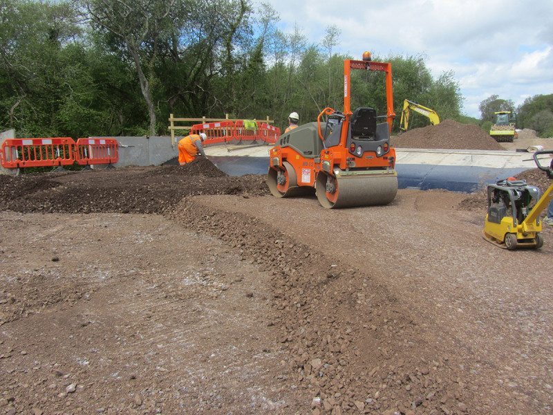 backfilling works in progress